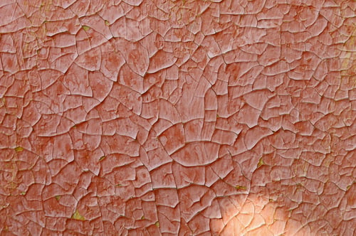 Preview: Old Rough Wood Surface With Cracked And Peeling Paint. Abstract Background For Design Or Graphic