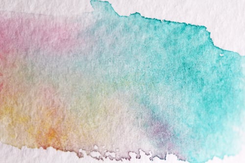 Preview: Watercolor Abstract: Soft Blends of Pink, Blue, and Yellow