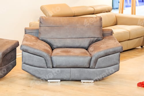 Preview: Example Of Model Modern Armchair, Note Shallow Depth Of Field