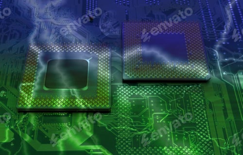 Preview: Close Up Of Cpu Processors