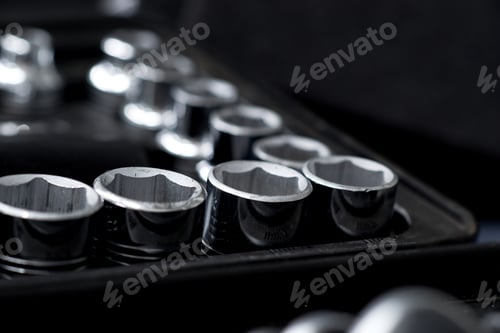 Preview: Tool Repairman, Mechanic Tool Set In The Background.