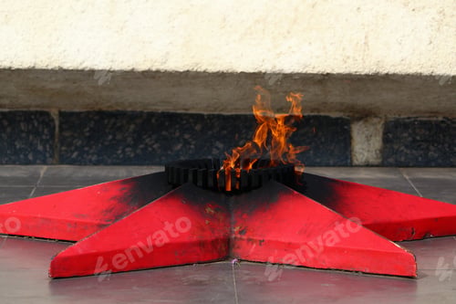 Preview: The Eternal Flame Is A Common Symbol Of The Memory Of Fallen Soldiers From Different Peoples Of The
