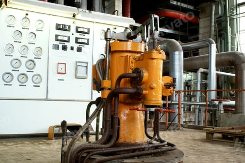 Preview: Pipes, Tubes, Machinery And Pumps At A Power Plant