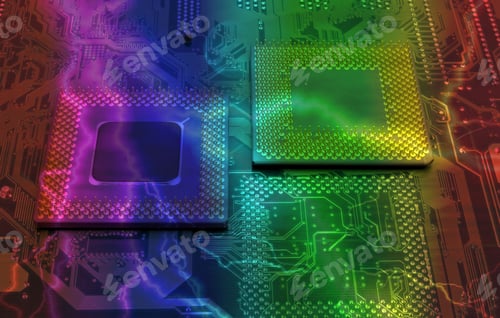 Preview: Close Up Of Cpu Processors