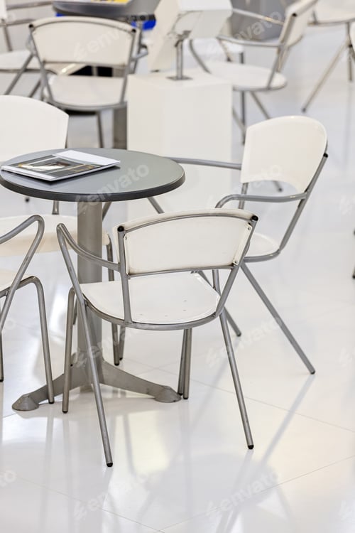 Preview: Modern Design Of White Chair For Table