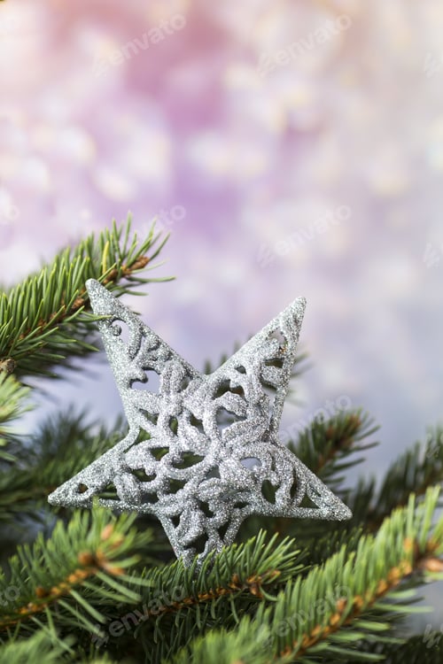Preview: Christmas Tree, Greeting Card. Decoration.