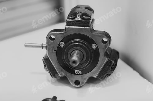 Preview: Various Parts Car Mechanics, Note Shallow Depth Of Field