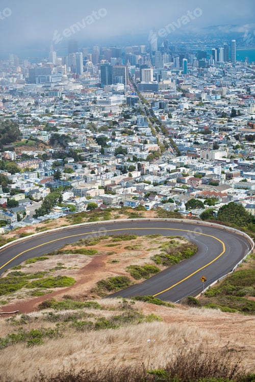 Preview: San Francisco Skyline From The Hill.