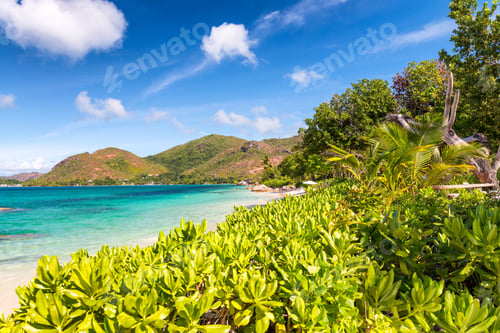 Preview: Beautiful Beach Of Seychelles . Anse Lazio.