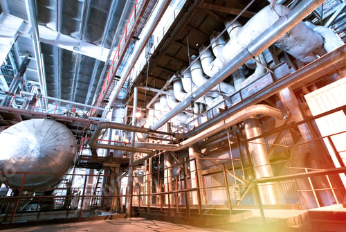 Preview: Equipment, Cables And Piping As Found Inside Of A Modern Industrial Power Plant