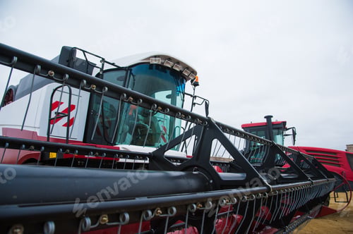 Preview: Farm Machinery On A Farm In The Winter