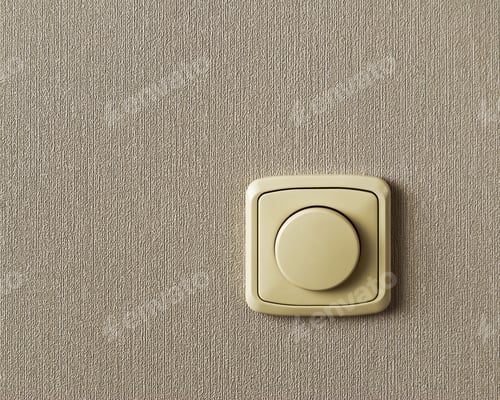 Preview: Button-Switch On A Wall