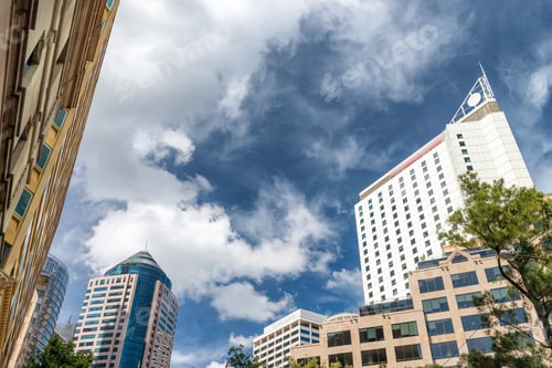 Preview: Sydney Buildings On A Beautiful Sunny Day.