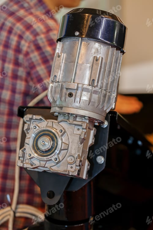 Preview: One Detail And Part Of New Engine; Note Shallow Depth Of Field