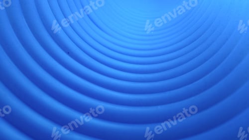 Preview: Blue Abstract Plastic Tunnel From Hose