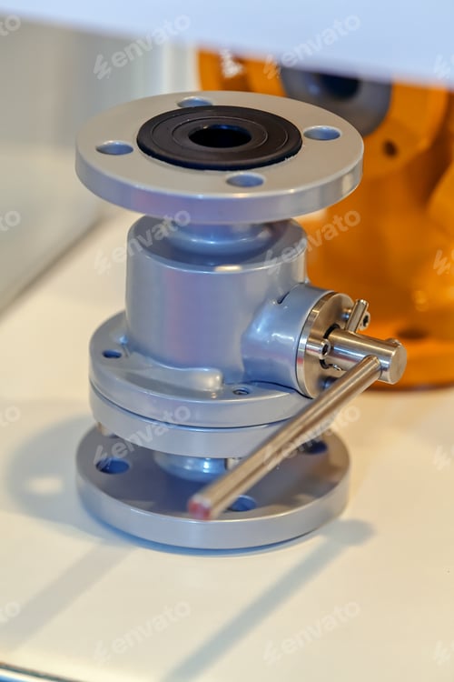 Preview: One Detail And Part Of New Steel Engine; Note Shallow Depth Of Field
