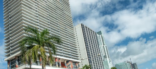 Preview: Buildings Of Downtown Miami On A Sunny Day, Florida.