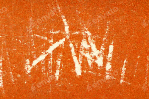 Preview: Grunge Style, Trendy Abstract Background Of The Old Surface For Modern Design. Orange Color