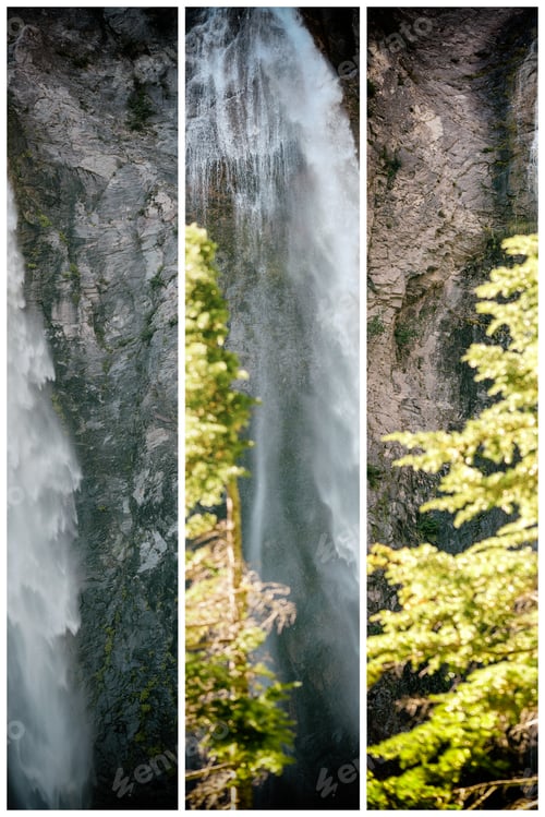 Preview: Comet Falls In Mount Rainier National Park, Wa.