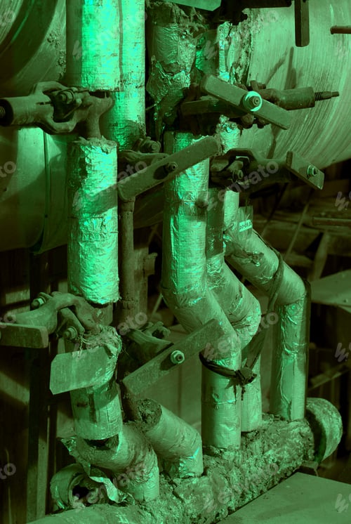 Preview: Equipment, Cables And Piping As Found Inside Of A Modern Industrial Power Plant