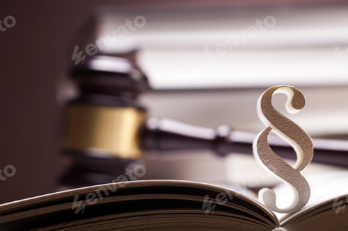 Preview: Mallet Of Justice! Concept Of Law. Studio Shots