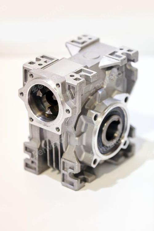 Preview: Focus On Detail Of Engine For Industry; Note Shallow Depth Of Field