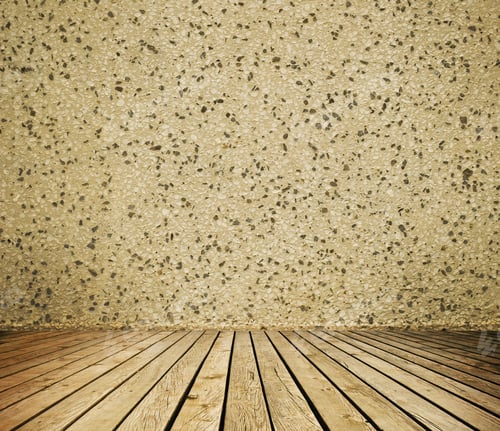 Preview: Beige Wall and Wooden Floor Background Texture