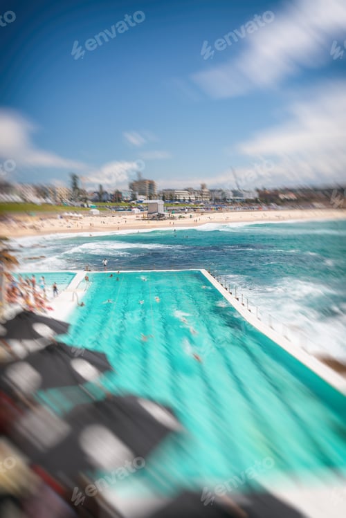 Preview: People Enjoy Bondi Beach Pools, Sydney