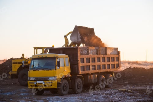 Preview: Bulldozer Removes A Wild Dump Near The City. Ecology