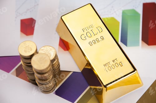 Preview: Gold Bars On Colorful Diagrams!