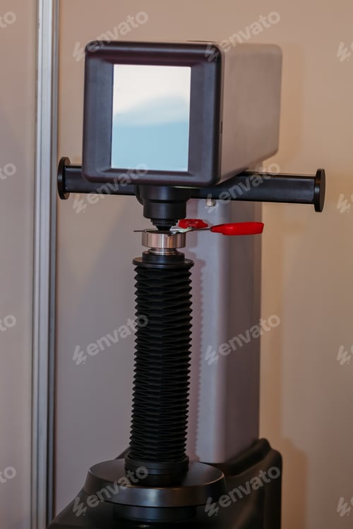 Preview: Focus On Detail Of Machine For Industry; Note Shallow Depth Of Field
