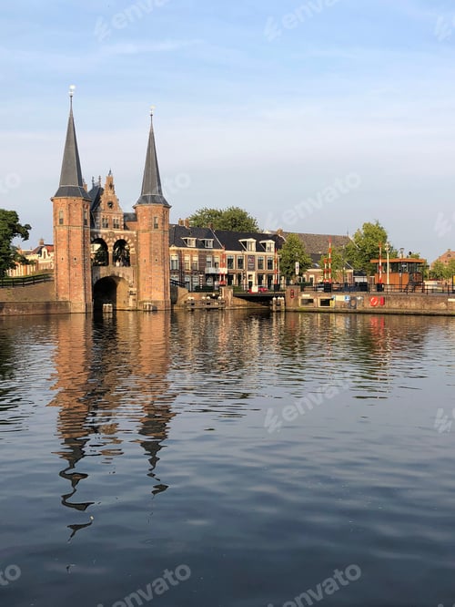 Preview: The Waterpoort In Sneek, Friesland The Netherlands