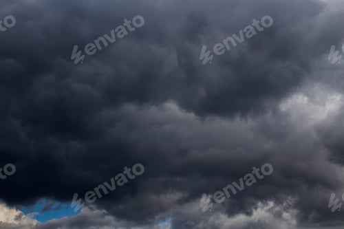 Preview: Dramatic Stormy Sky Before Rain And Hurricane. Background