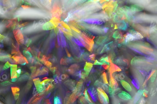 Preview: Surrealism, Rainbow Blurred Abstract Background. Purple, Green, Gray Background. Lens Flare