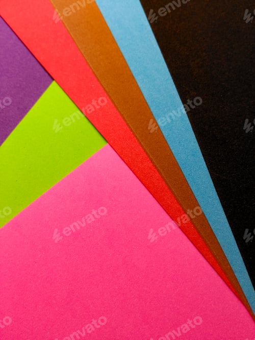Preview: Patterns Of Color Combination In Abstract Composition Background