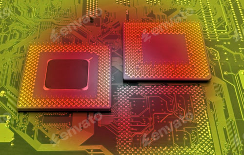 Preview: Close Up Of Cpu Processors