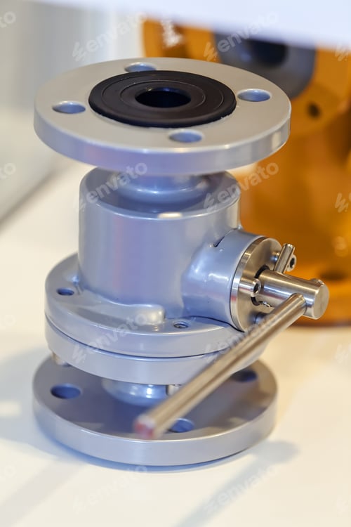 Preview: One Detail And Part Of New Steel Engine; Note Shallow Depth Of Field