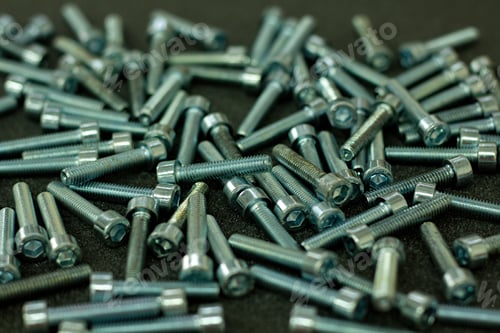 Preview: Screws Macro Photo, Screw Background, Metal Screw, Steel Screw, Screw Macro, Repair Screw