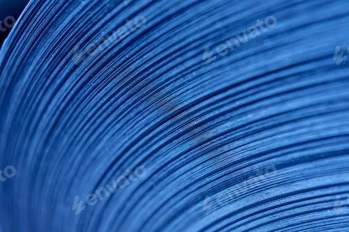 Preview: Curved Lines Of Rolled Metal Are Made Of Sheet Steel.