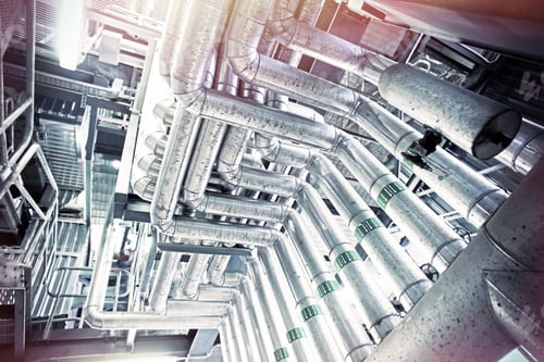 Preview: Equipment, Cables And Piping As Found Inside Of A Modern Industrial Power Plant