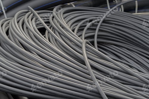 Preview: Plastic Pipes For Water Supply Or Sewerage Prepared For Installation Or Repair Of The Water Supply