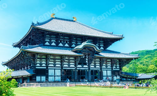 Preview: Todai-Ji Temple In Nara, Japan.