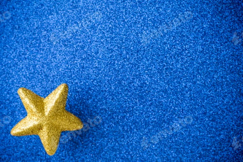 Preview: Christmas Decorations With Star. Christmas Greeting Card.