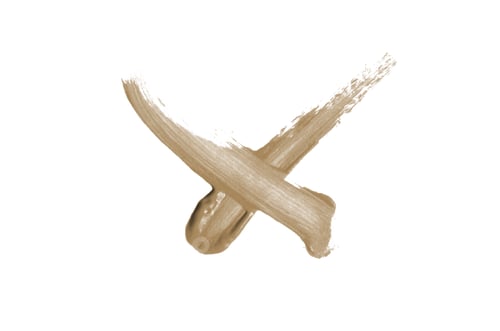 Preview: Bright Liquid Lipstick Smear In The Form Of A Check Mark Isolated On A White Background. Cosmetic