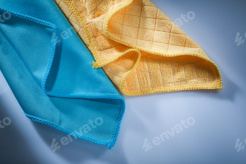 Preview: Cleaning Clothes On White Background.