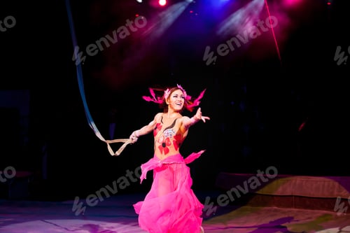Preview: Air Gymnast In A Circus