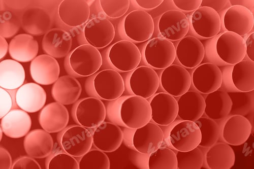 Preview: Living Coral Abstract Pattern. Background Design. Art.