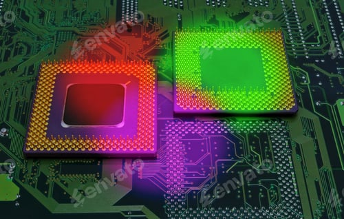 Preview: Close Up Of Cpu Processors