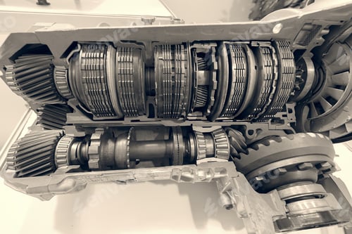 Preview: Various Parts Car Mechanics, Note Shallow Depth Of Field
