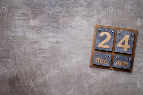 Preview: Christmas Calendar Background. Christmas Greeting Card Backgrounds.